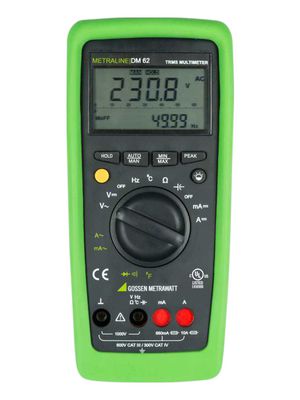 Multimeter, digital True-RMS 1kV 10A 10MHz 60MOhm 40000uF